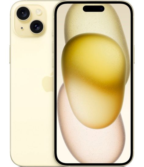 Apple iPhone 15 Plus SIM 256 ГБ, желтый