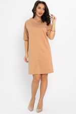 Платье трикотажное Ветта (бежевое) П14600-10М LT Collection