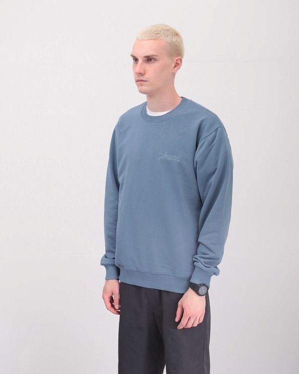 Толстовка Crewneck Синяя - фото 2