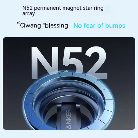 Автомобильный магнитный держатель для телефона Anker A9101H41-Gray