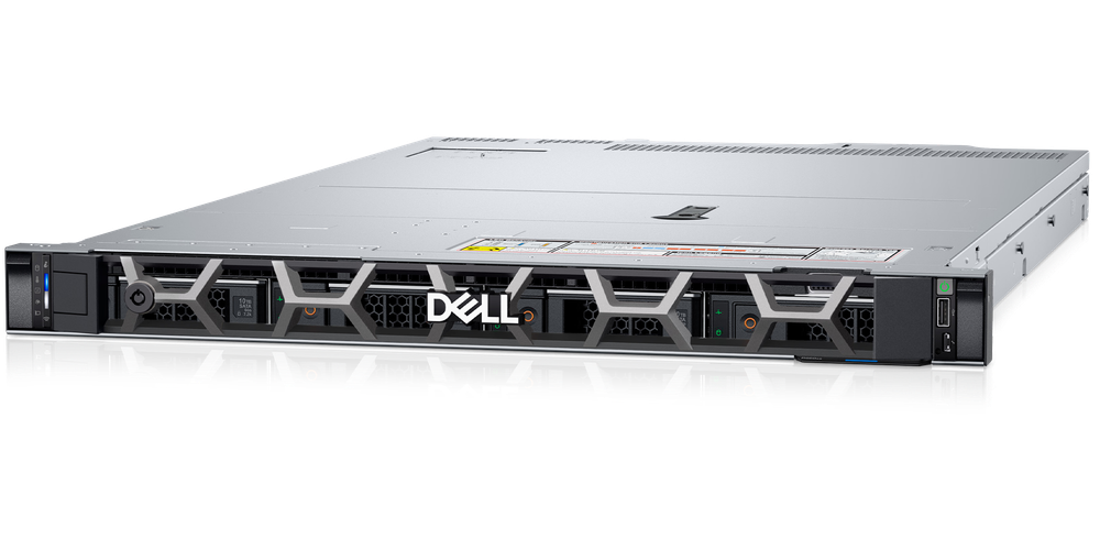 Сервер Dell PowerEdge R660xs (up to 8x2.5" SAS/SATA), Rack, 1U / iDRAC9 Enterprise / Rails / Bezel / 3Y WR / 2 x Intel Xeon Gold 6426Y 2.5G, 16C/32T, 16GT/s, 38M Cache, Turbo, HT (185W) DDR5-4800 / 8 x 16GB DDR5 RDIMM, 5600MT/s Single Rank / 8 x 1.2TB SAS
