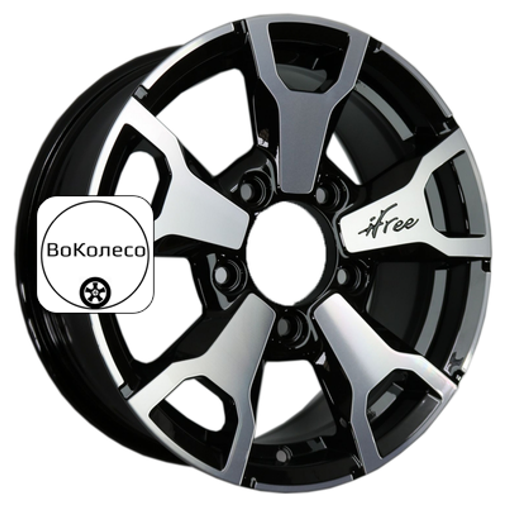 6x16/5x139,7 ET40 D98,1 Тайган (КС872) Блэк Джек iFree