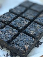 Шу пуэр плитка "Счастье", 80 гр