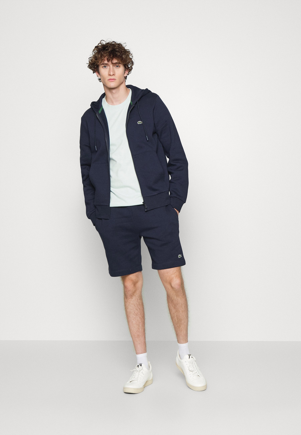 Lacoste Толстовка на молнии - Тёмно-синий (LA222S089-K11)