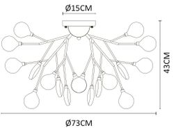 Потолочная люстра Arte Lamp