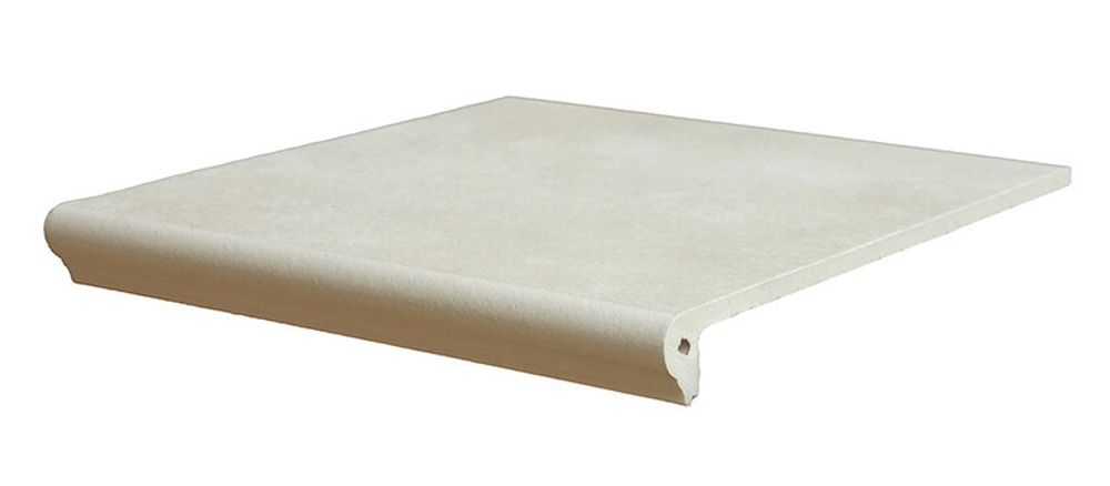 Interbau - Alpen, Bernardino/Кристальный песок 310x325x9, цвет 043 - Клинкерная ступень - флорентинер