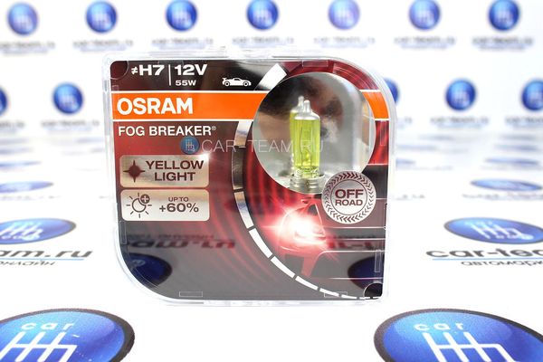 Автолампы "Osram" H7 Fog Breaker 62210FBR-HCB