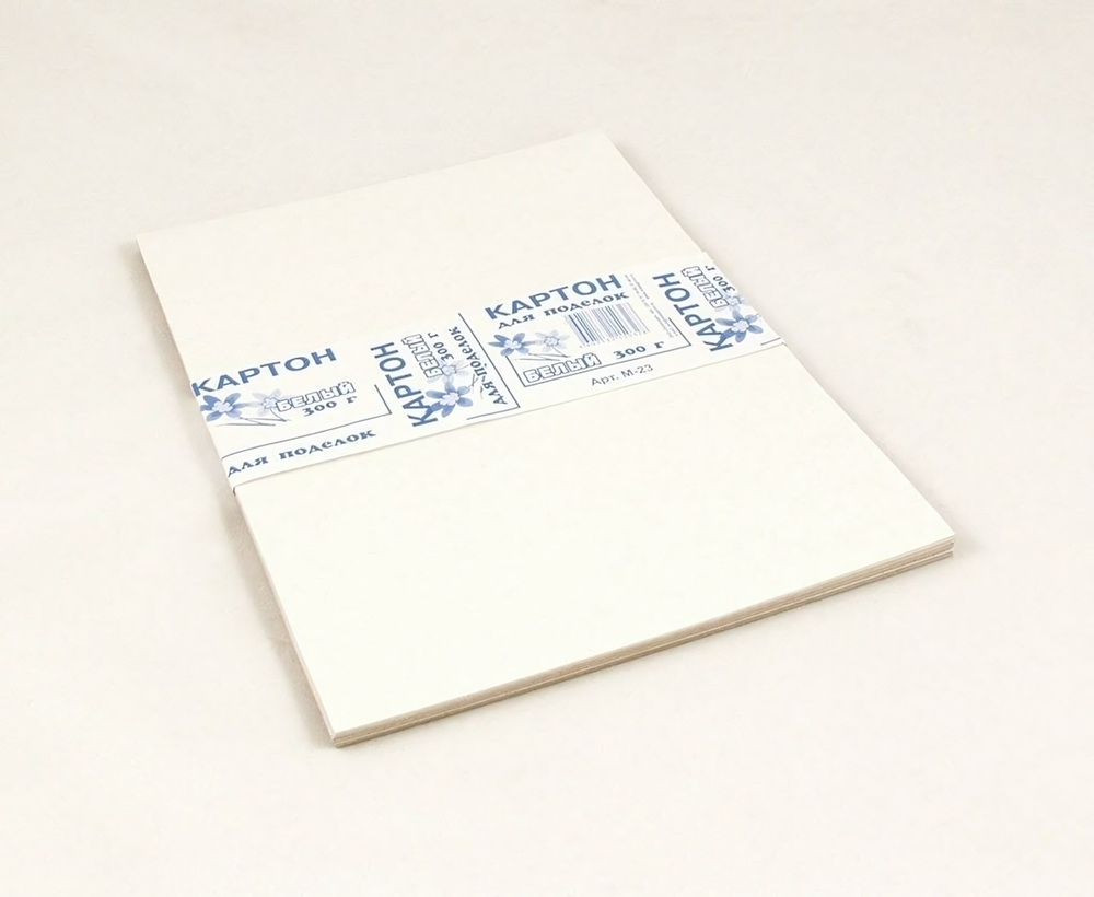 Картон белый 300гр (Полиграф)