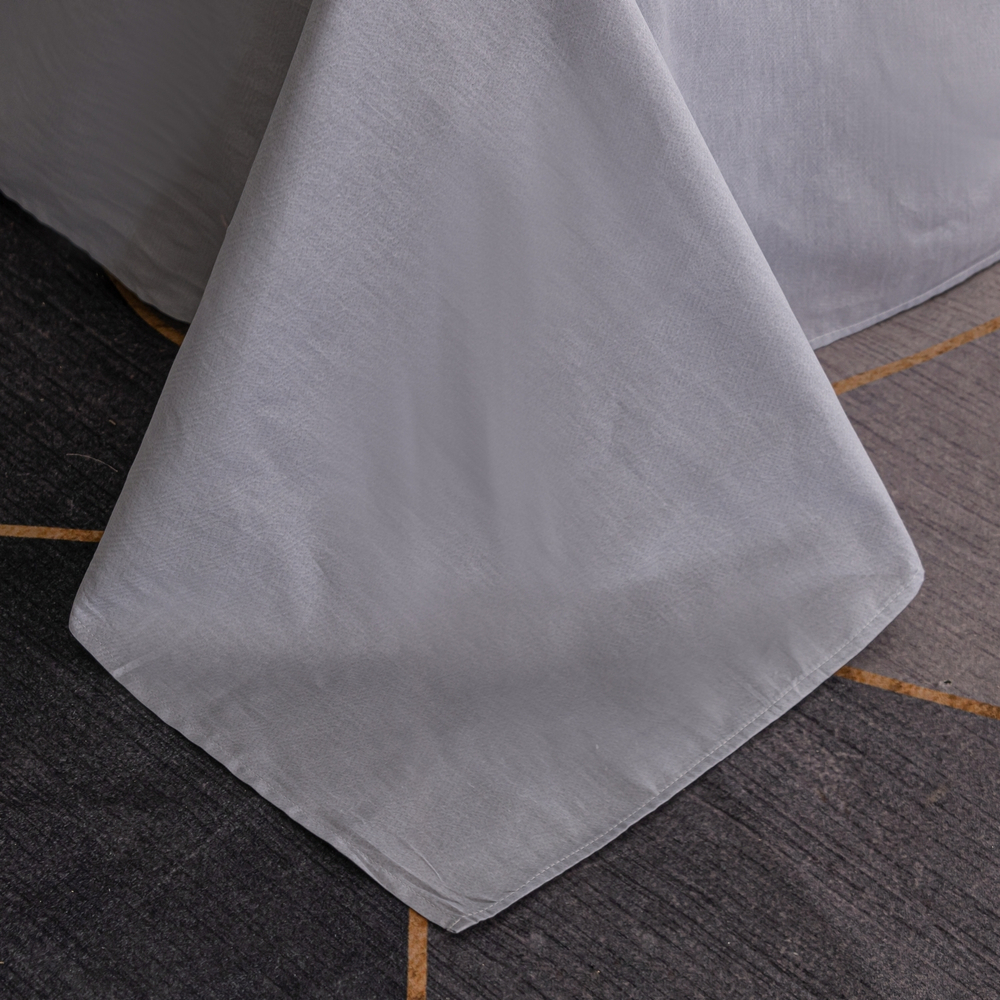 Комплект постельного белья Сатин с Одеялом 100% хлопок 160x80 на резинке OBR155