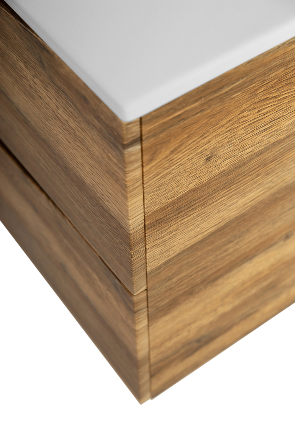 Тумба с раковиной подвесная BelBagno MARINO-CER-N-1000-2C-SO-RR-P Rovere Rustico, раковина белая BB-8099-100