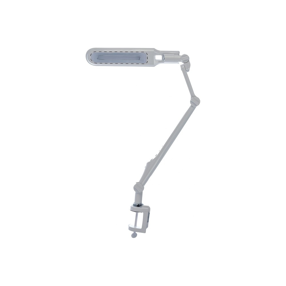 Camelion KD-830  C01 бел LED (Свет-к наст.,10 Вт,230В, на струбц.,600 лм,сенс. рег.ярк и цвет.темп.)