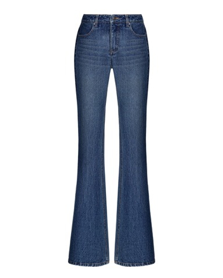 Джинсы прямые классические, синий