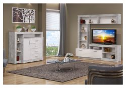 Комод Mирандa atelier / белый глянец