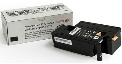 Тонер-картридж XEROX Phaser 6020/22/WC 6025/27 черный (2K) (106R02763)
