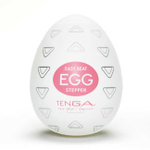 Супер эластичный мастурбатор в виде яйца Stepper (Цвет: белый)
