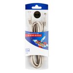 Шнур коммутационный патч-корд U/UTP RJ45-RJ45, CAT 5e, PVC, серый, 1,5м REXANT