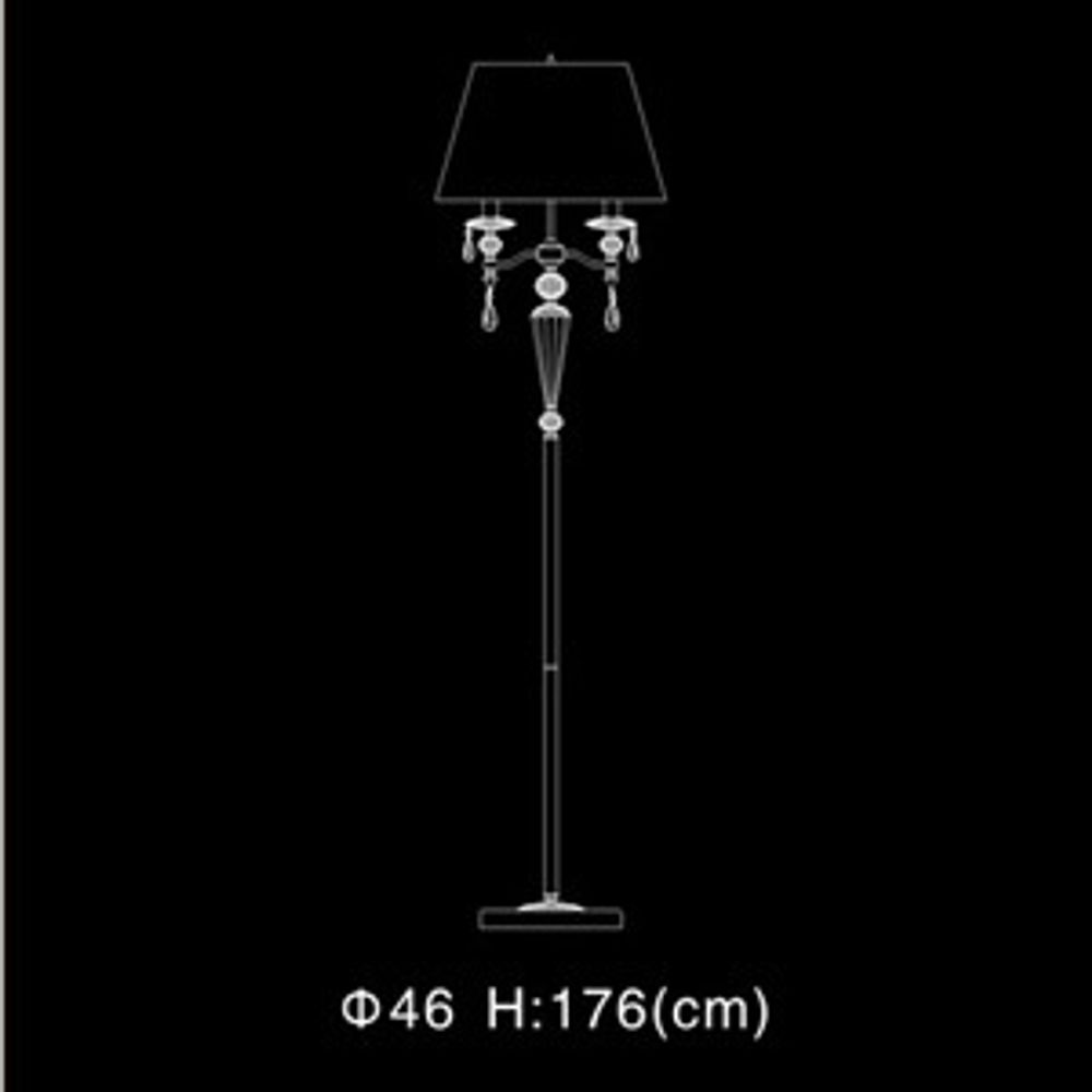 Торшер ML07027019-2A