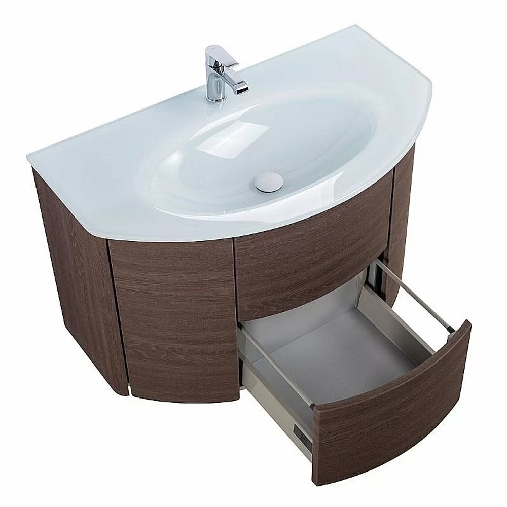 Тумба с раковиной Cezares EDEN 90 55070 90 Rovere scuro Soft