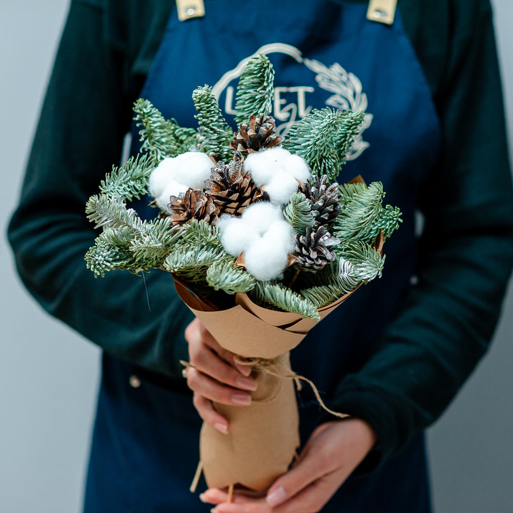 Новогодняя композиция из нобилиса 18