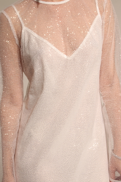 Платье макси пайетки