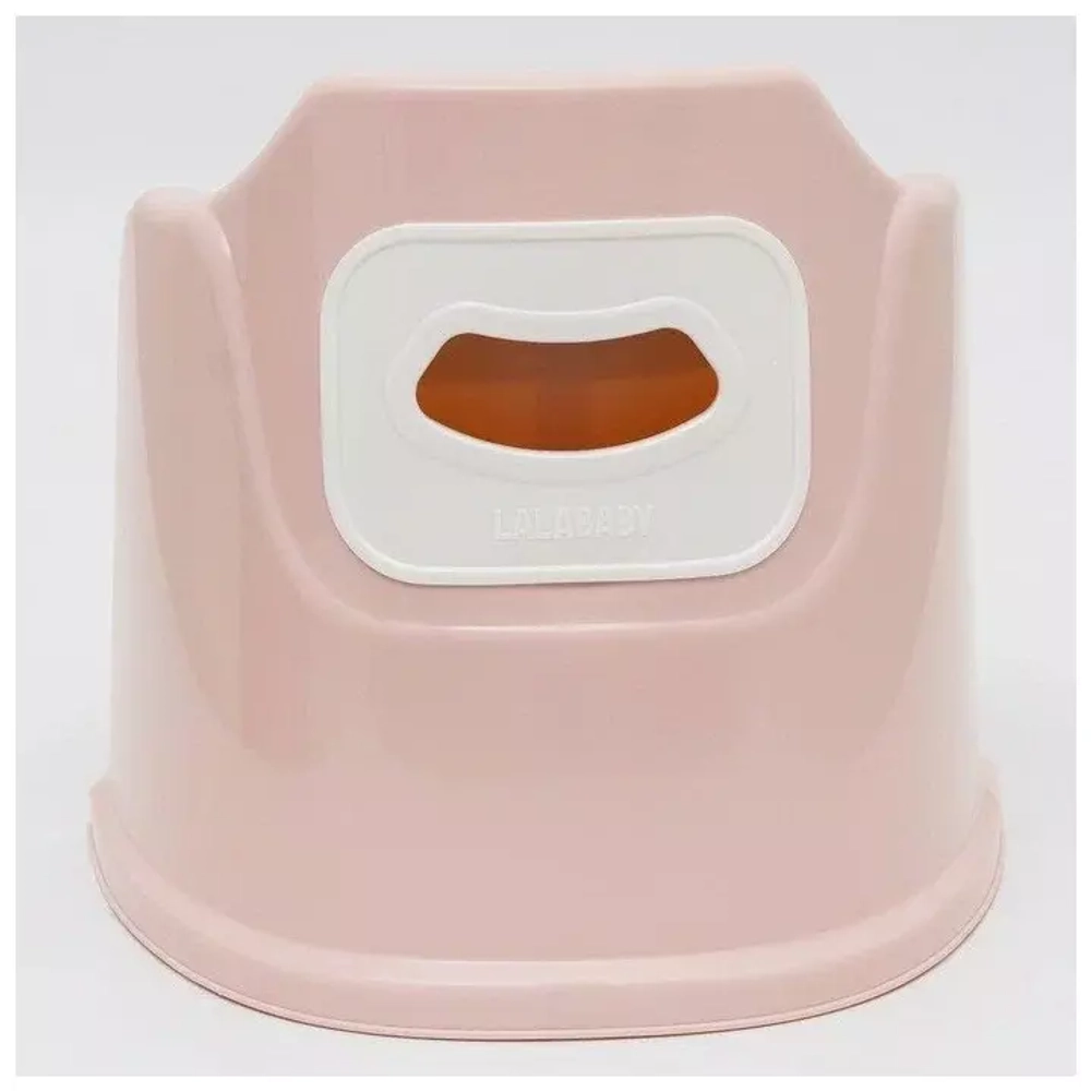 Горшок со спинкой Lalababy Protect Me розовый (6 шт) LA104110032