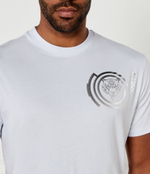 Футболка Lamina Tiger Plein Sport - белый(MTK8011 STE001N)