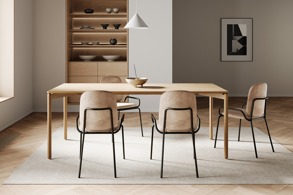 Стол обеденный LATITUDE Saga, 75х150 см, ясень