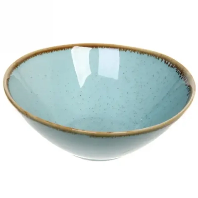 Салатник керамический «Tiffany Blue» 13,5*13,5*5см