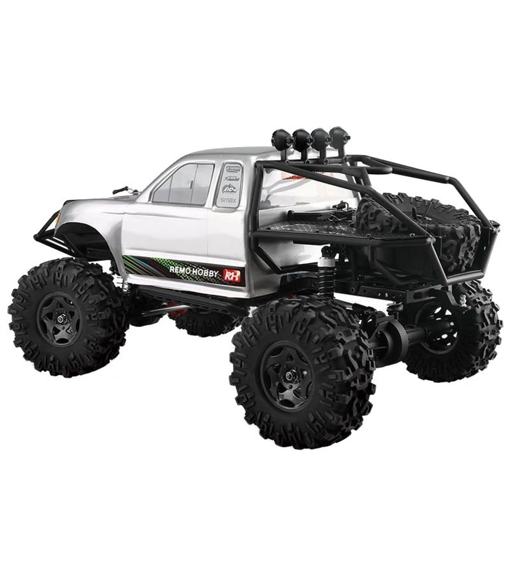 Радиоуправляемый краулер Remo Hobby 1097-ST (серебристый) 4WD 2.4G 1/10 RTR