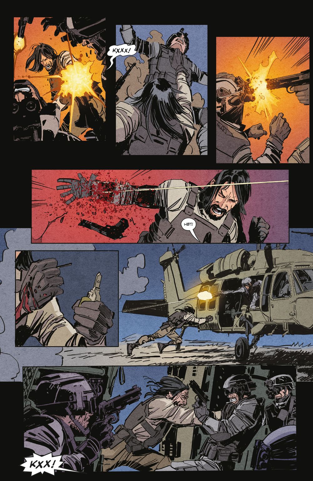 Комикс БРСРК Киану Ривза #12