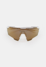 Спортивные очки с диоптриями HILX Gladiator (L) / Shiny White / Gold Mirror Lens