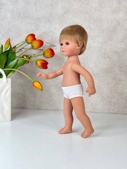 Кукла для девочки виниловая 34см Марио без одежды (022309W)