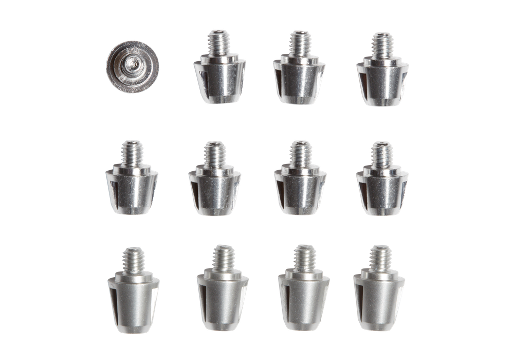 Длинные алюминиевые шпильки adidas SG Studs Long 4x14mm 8x11mm