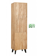 Буфет из массива дуба с черными вставками Альтена