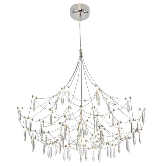 Подвесная светодиодная люстра Citilux Aster CL208020