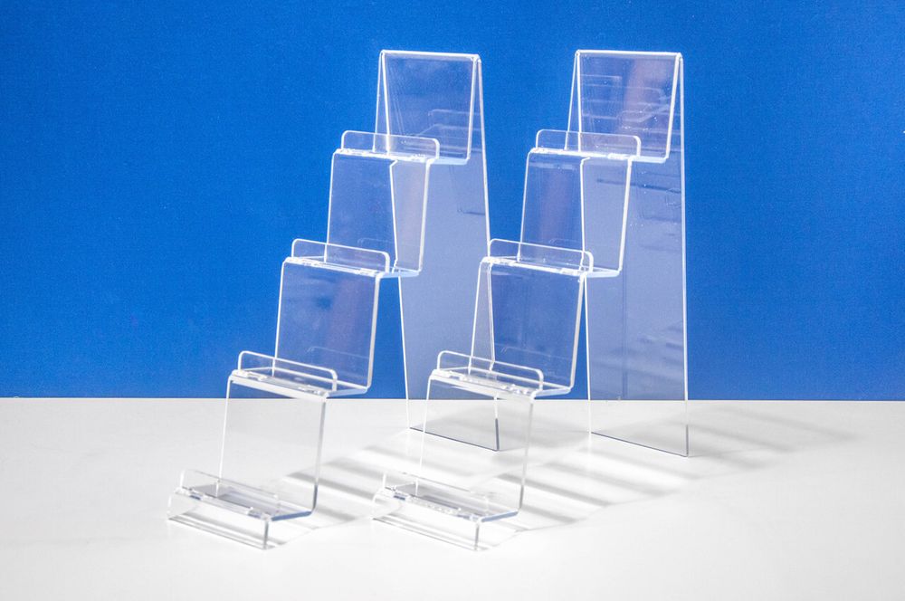 Подставка для чехлов 4-х ярусная акриловая