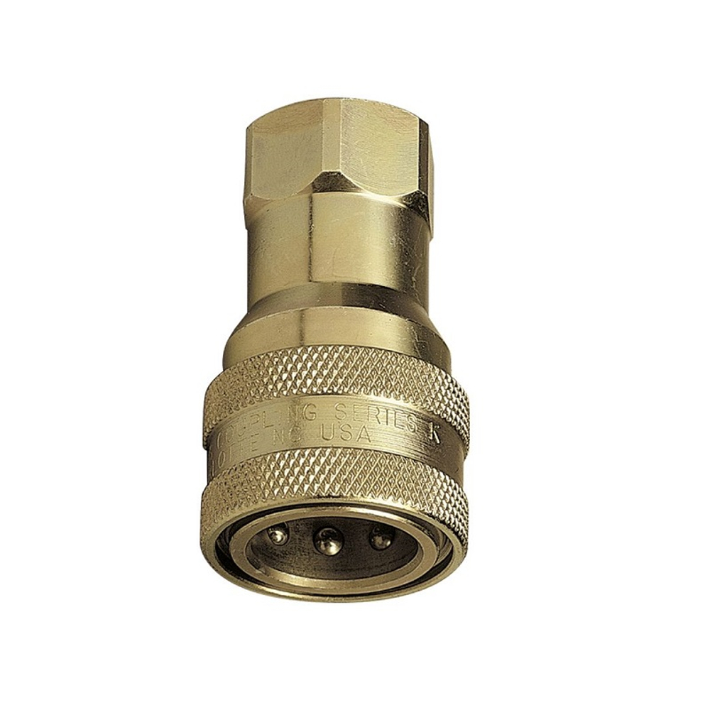 Быстрый разъем с обратным клапаном F 3/4"G, ECODORA (Италия)