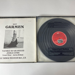 Винтажная виниловая пластинка LP Bizet Ж. Бизе Кармен Carmen (UK 1975)