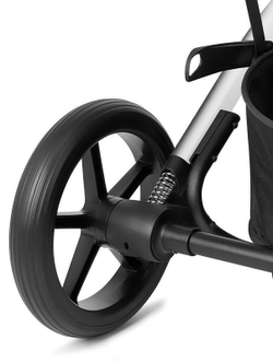 Коляска Cybex Balios S Lux SLV complete Cloud G Moon Black Plus 3 в 1 Stone Grey с дождевиками