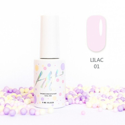 Гель-лак ТМ "HIT gel" №01 Lilac, 9 мл