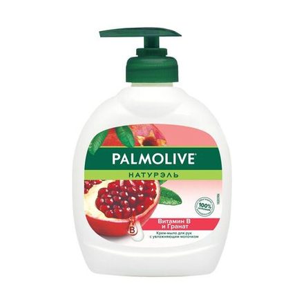 Palmolive ЖИДКОЕ мыло Натурэль Витамин В и Гранат 300 мл. *3*12