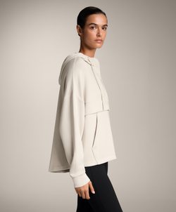 Oysho Толстовка из мягкого модала с застежкой-молнией, норка