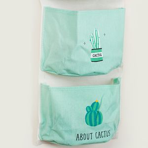 Вешалка с кармашками Cactus Mint