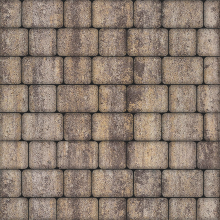 Тротуарная плитка КЛАССИКО - Искусственный камень Доломит, комплект из 2 видов плит