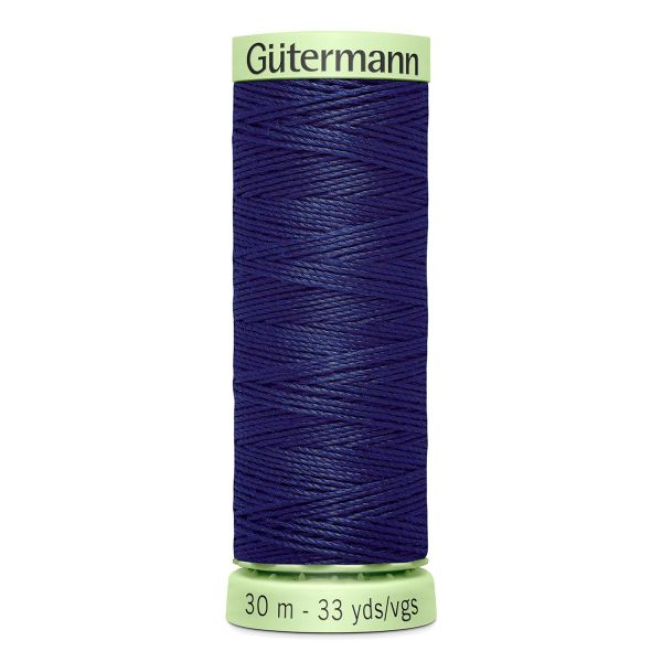 Нитки отделочные Gutermann Top Stitch 30 (30 метров), 5 кат. | 310 т.чернильный