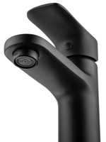 Смеситель для раковины WONZON & WOGHAND, Черный матовый (WW-XH-011-MB)