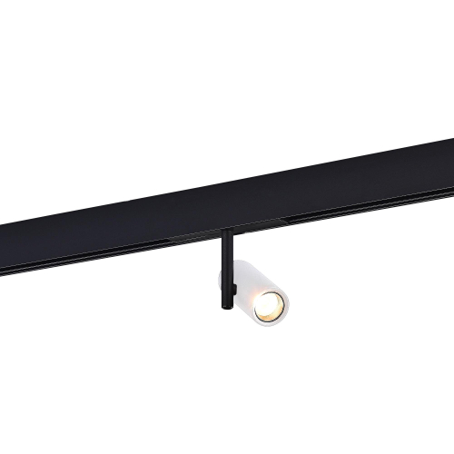 ST808.536.08 Магнитный трековый светильник Белый LED 1*8W 3000K 550Lm Ra&gt;90 36° IP20 D42xH135 48VV SKYLINE 48