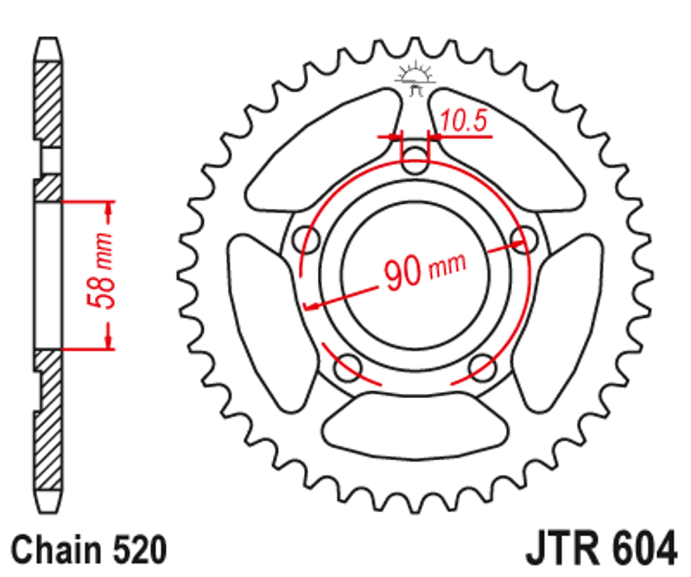 Звезда JTR604.44