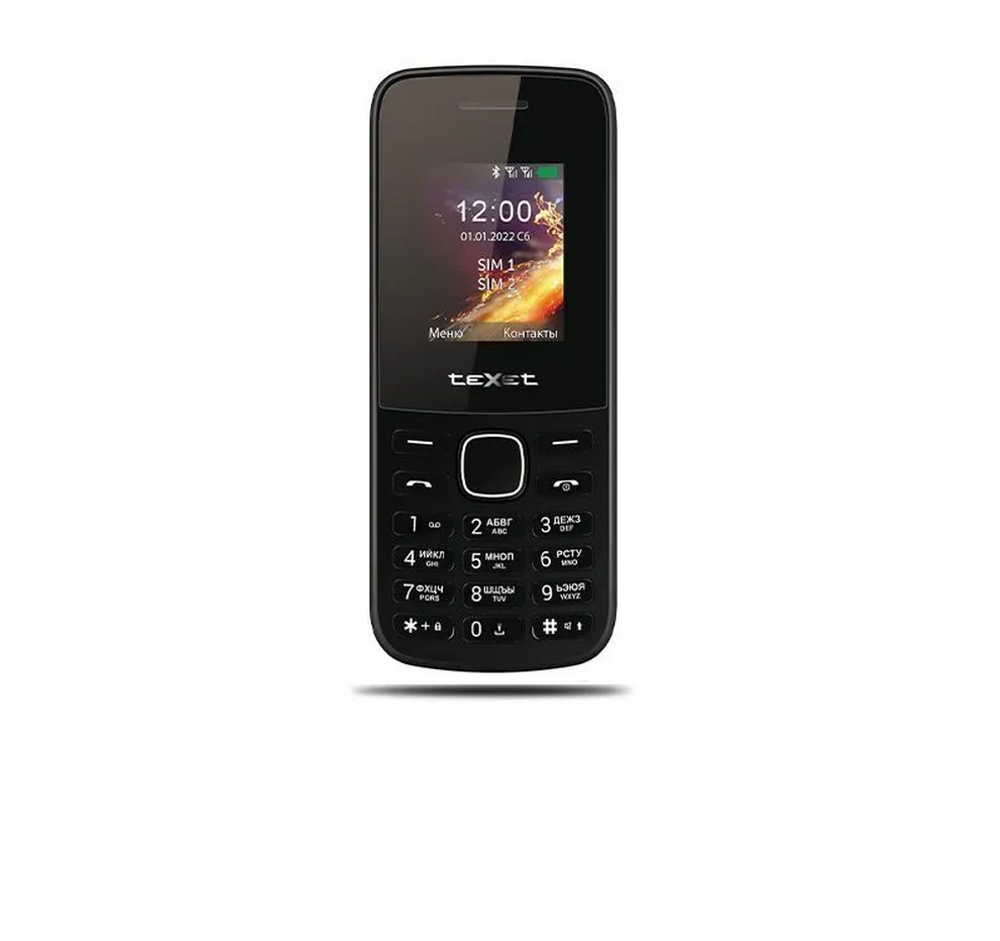 GSM мобильный телефон Texet TM-117 (2sim)