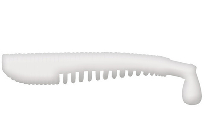 Мягкая приманка LureMax YOBBO 4" / 10см, LSY4-009 White UV (10 шт.)